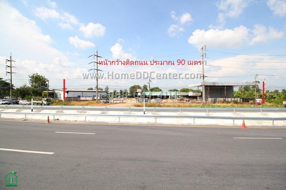 ให้เช่า ที่ดิน ติดถนน สุวินทวงศ์ พื้นที่ 2 ไร่กว่า หน้ากว้าง 90 เมตร ลำต้อยติ่ง หนองจอก