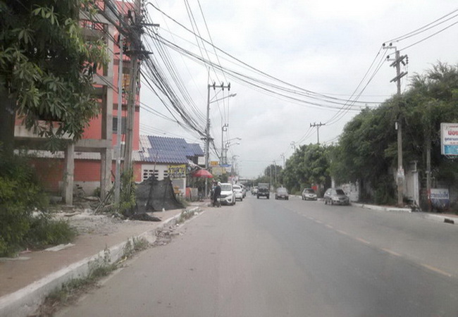 ขาย ที่ดิน สุขาภิบาล 6 ติด ม.โพธิ์ทอง 1 กม. 12.5 ถนนบางนา-ตราด อ.บางพลี จ.สมุทรปราการ