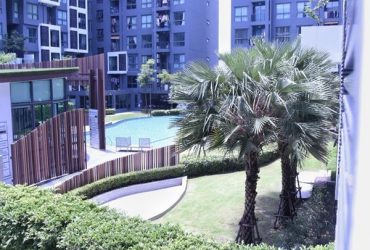 ขายคอนโด ลิฟวิ่งเนสท์ รามคำแหง ห้องมุม 31 ตรม 1นอน1น้ำ วิวสระ (Living Nest Ramkhamhaeng)