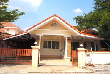ขายบ้านเดี่ยว 1 ชั้น เนื้อที่ 75.5 ตร.ว ม.ลลิษา เนเชอรัลโฮม เมืองลพบุรี 3 ห้องนอน