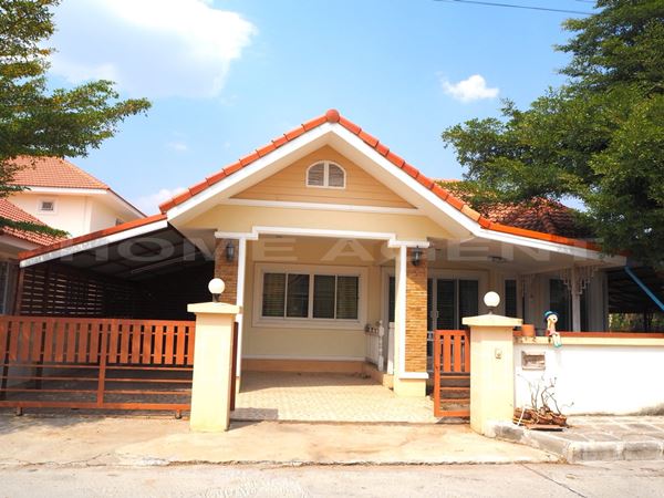 ขายบ้านเดี่ยว 1 ชั้น เนื้อที่ 75.5 ตร.ว ม.ลลิษา เนเชอรัลโฮม เมืองลพบุรี 3 ห้องนอน