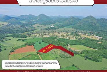 ที่ดินปากช่องวิวภูเขา ปากช่อง จ.นครราชสีมา รายล้อมด้วยรีสอร์ทมากมาย