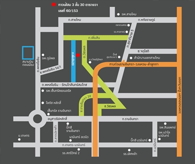 ทาวน์โฮม3ชั้นใกล้สถานีรถไฟฟ้าสีเขียว เนื้อที่ 30 ตารางวา ติดถนนเมนเพิ่มสิน20