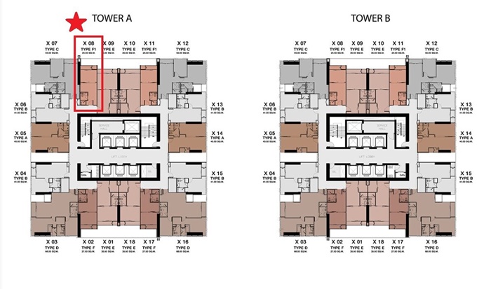 ขายดาวน์ One 9 Five Asoke-Rama 9 ราคาพิเศษ รอบ VIP  พร้อมส่วนลดพิเศษสุดๆ รอบลูกบ้าน