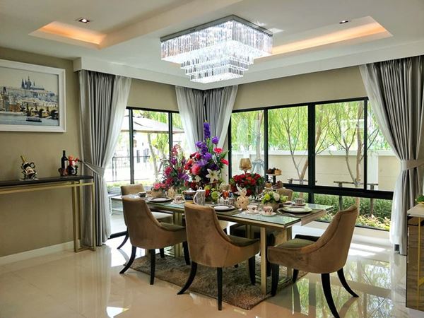 ขายบ้าน หมู่บ้านภูมิภิรมย์ บ้านหรู บนถนนรังสิต-นครนายก คลอง 5 แบบบ้าน Elite