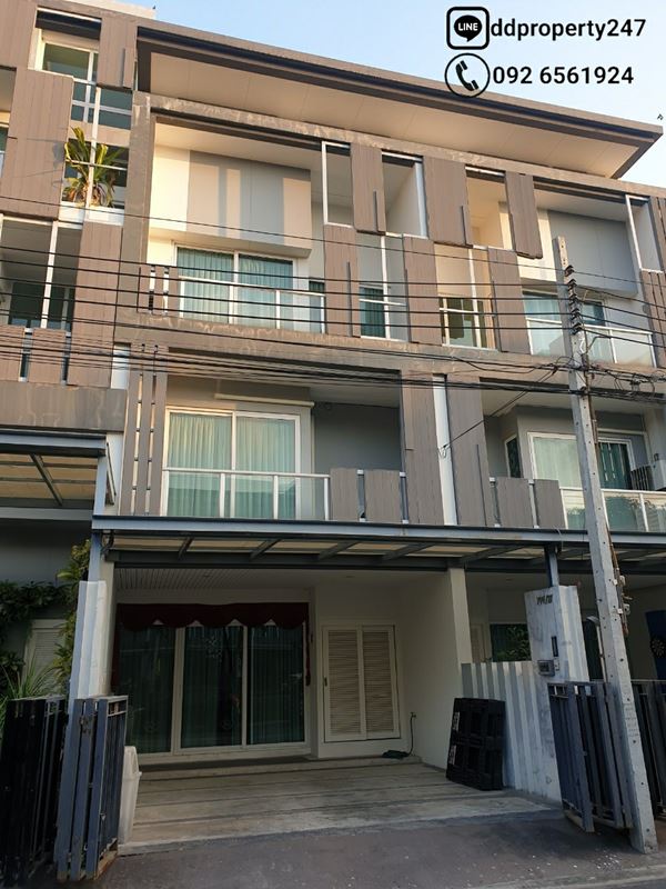 ขายทาวน์โฮม 3 ชั้น SPACE Ladprao -Mengjai (สเปซลาดพร้าว-เหม่งจ๋าย) ตกแต่งครบ พร้อมอยู่