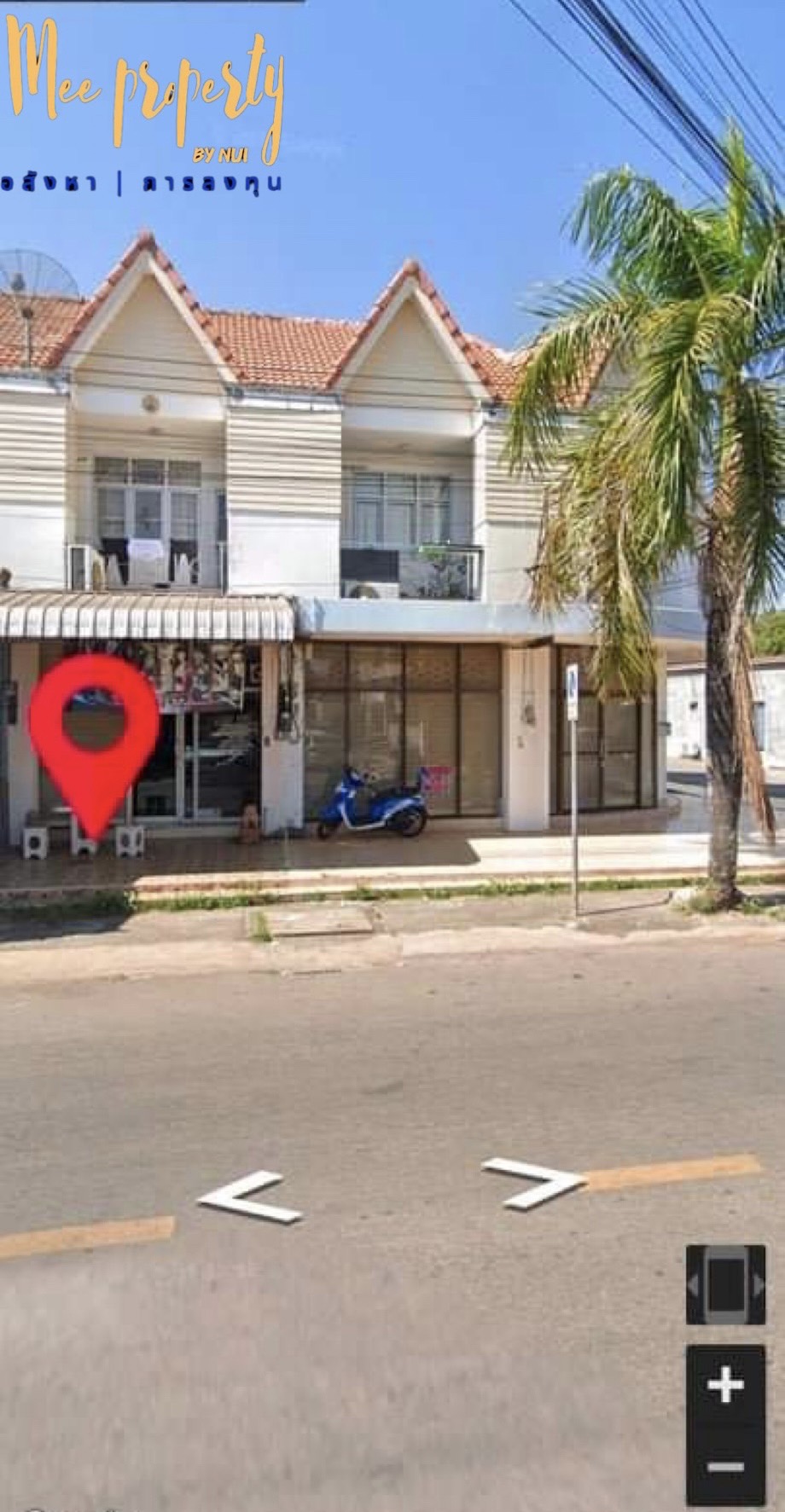 ขายด่วน อาคารพาณิชย์ 2 ชั้นพร้อมที่ดิน 23 ตรว. 192 ตร.ม. ขนาดพื้นที่ 4.00×24.00 ม.  หนองคาย