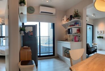 ขายคอนโด  Plum Condo Central Station ห้องสวย พร้อมอยู่ แถมเฟอร์นิเจอร์ ใกล้รถไฟฟ้าสายสีม่วง Central Westgate