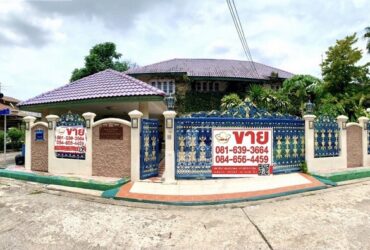 ขาย ชมฟ้า รังสิต (คลอง 2) บ้านเดี่ยว  เนื้อที่ 157 ตารางวา (บ้านสองหลัง) ใกล้ทางด่วน ฟิวเจอร์พาร์ครังสิต