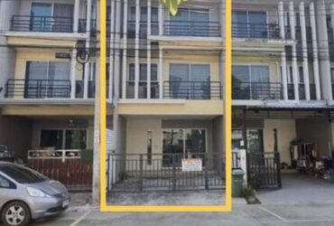 ทาวน์เฮ้าส์   วิสต้า ปาร์ค พระราม 2 3 Bedroom 21 ตารางวา 4200000 BAHT ใกล้กับ ซอยข้างสำนักงานที่ดินเขตบางขุนเทียน G O O D!