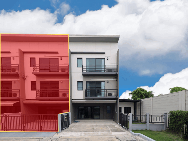 Townhouse บ้านกลางเมือง ราชพฤกษ์ – พระราม 5  เข้าอยู่ได้ทันที นนทบุรี