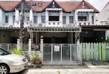 ขายทาวน์เฮาส์ 2 ชั้น เนื้อที่ 18 ตรว ม.ธนวรรณ ซ.พหลโยธิน52 แยก43 ใกล้ ตลาดยิ่งเจริญ BTS สถานีสะพานใหม่