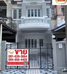 ขาย ทฮ บุศรินทร์ (บางบัวทอง) สวยพร้อมอยู่  หน้าบ้านไม่ชนก้บใคร สภาพดี เดินทางสะดวก ใกล้เซ็นทรัลเวสต์เกต และรถไฟฟ้าสายสีม่วง
