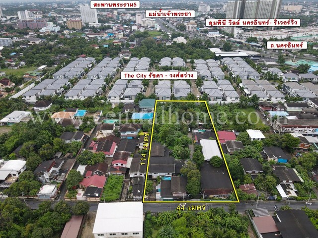 R1ที่ดิน ในซอย พิบูลสงคราม 22 ซอย วัดกำแพง ใกล้ MRT แยกติวานนท์