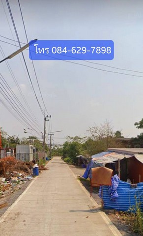 ที่ดินขายถูก  1 ไร่   หมู่ที่ 12 ซอยคลองสาม 12/21 ถนนเรียบคลองสาม   คลองสาม  คลองหลวง ปทุมธานี