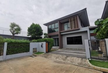 KM131 For Rent เช่า บ้านเดี่ยว หลังมุม หมู่บ้านบุราสิริ รังสิต ถนน346 ใกล้ทางด่วนบางพูน ปทุมธานี