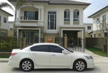KM132 For Rent เช่า บ้านเดี่ยว หมู่บ้านภัสสร เพรสทีจ อ่อนนุช ใกล้มอเตอร์เวย์