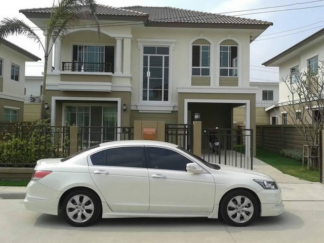 KM132 For Rent เช่า บ้านเดี่ยว หมู่บ้านภัสสร เพรสทีจ อ่อนนุช ใกล้มอเตอร์เวย์