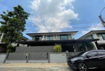 ให้เช่าบ้านเดี่ยว 2 ชั้น ถนนกิ่งแก้ว หมู่บ้าน โกลเด้นวิลเลจ บางนา-กิ่งแก้ว ใกล้ Airport Link
