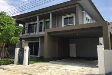 ให้เช่าบ้าน หมู่บ้าน ชวนชื่น แกรนด์ – ราชพฤกษ์ ติดถนนนครอินทร์ ใกล้ MRTแยกติวานนท์
