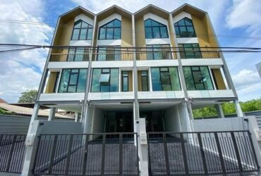 ขายโฮมออฟฟิศ 4 ชั้น ใหม่ไม่เคยเข้าอยู่ สุขุมวิท101/1 ซอย วชิรธรรมสาธิต 60