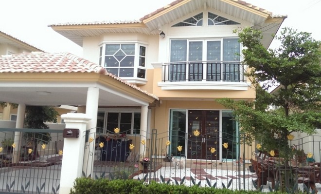 ขายบ้านเดี่ยว 2 ชั้น ศุภาลัยพาร์ควิลล์ วงแหวนราชพฤกษ์  เนื้อที่ 58 ตรว มี 4ห้องนอน 3 ห้องน้ำ