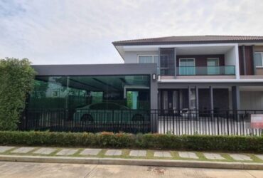 ให้เช่าและขาย บ้านเดี่ยว เดอะ แกรนด์ ปิ่นเกล้า เนื้อที่ 118 ตรว มี3 ห้องนอน 4 ห้องน้ำ