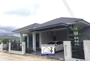 บ้านเดี่ยวให้เช่า ใกล้แยกมาบข่า ติดถนนสาย 36 ระยอง พร้อมเข้าอยู่
