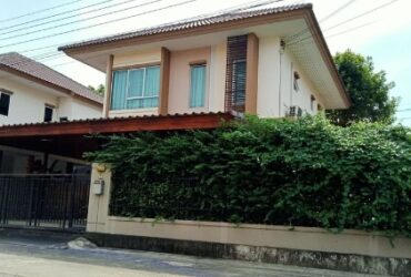ให้เช่าบ้านเดี่ยว  พฤกษาปูริ วงจันทร์ มีนบุรี เนื้อที่ 50ตรว มี 3ห้องนอน 3ห้องน้ำ