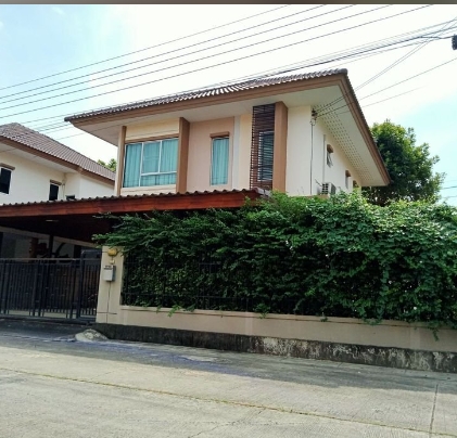 ให้เช่าบ้านเดี่ยว  พฤกษาปูริ วงจันทร์ มีนบุรี เนื้อที่ 50ตรว มี 3ห้องนอน 3ห้องน้ำ
