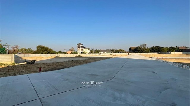 ขายที่ดินหน้ามหาวิทยาลัยเชียงใหม่ 125.6 ตร.ว. ถมเรียบร้อย