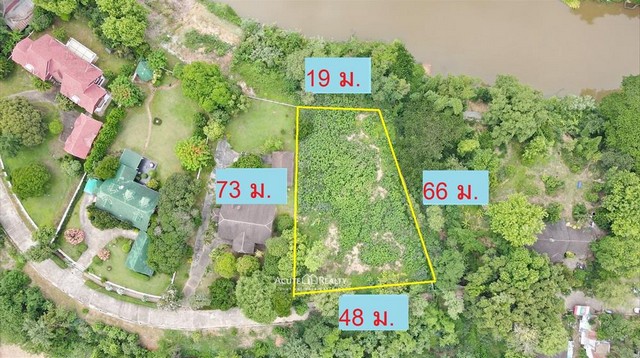 ขายที่ดินเปล่าติดแม่น้ำปิง อ.แม่ริม จ.เชียงใหม่ ขนาดที่ดิน 1-1-85 ไร่