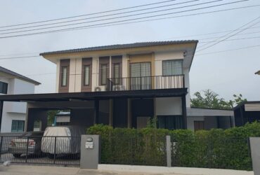 ขายด่วนบ้านเดี่ยว ม.บ้านเอ็มวิลเลจ  ต.บางปะกง อ.บางปะกง จ.ฉะเชิงเทรา