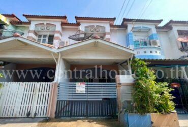 ทาวน์เฮ้าส์ หมู่บ้าน นันทิชา 1 บางบัวทอง – ไทรน้อย ใกล้ รถไฟฟ้า สายสีม่วง