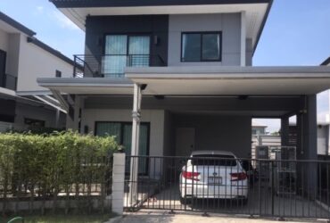 ขายบ้านเดี่ยว เซนโทร ราชพฤกษ์-สวนผัก เนื้อที่ 54 ตรว พร้อมผู้เช่า