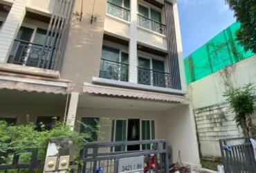 ขายทาวน์โฮม บ้านกลางเมือง พระราม 9 – มอเตอร์เวย์ เนื้อที่ 28 ตรว มี 3 ห้องนอน 3 ห้องน้ำ
