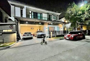 ให้เช่าบ้านเดี่ยว  เดอะ ซิตี้ พัฒนาการ อ่อนนุช เนื้อที่ 65 ตรว มี 4ห้องนอน 5 ห้องน้ำ ใกล้รถไฟฟ้าสายสีเหลือง