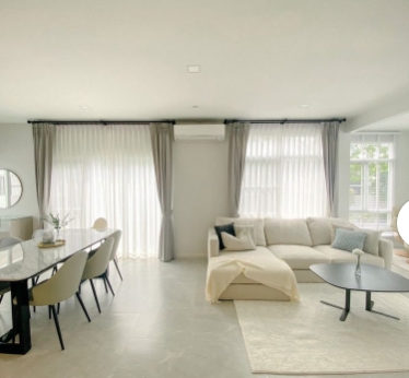 ให้เช่าบ้านเดี่ยว2ชั้น มัณฑนา บางนา-วงแหวน (ซอยราม 2) เนื้อที่ 77 ตรว มี 4ห้องนอน 5ห้องน้ำ