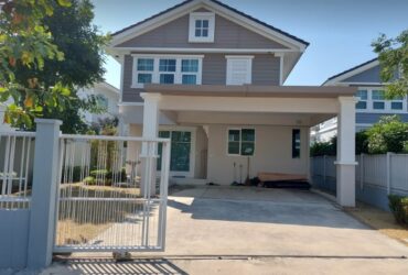 ให้เช่าบ้านเดี่ยว Villaggio บางนา ใกล้เอแบคบางนา พื้นที่73ตรว. ขนาด 3ห้องนอน 3ห้องน้ำ