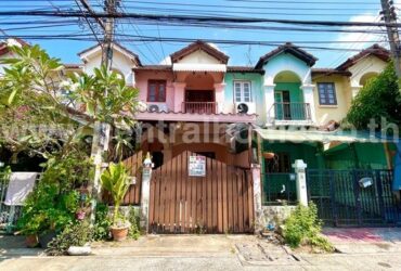 ทาวน์เฮ้าส์ หมู่บ้าน รัตนาวลัย ดอนเมือง ใกล้ สถานีรถ ไฟฟ้า ดอนเมือง