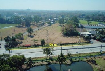 ขายที่ดินติดถนนวงแหวนรอบนอก(สันทราย-แม่ริม) เชียงใหม่ ที่ดิน 7-3-15.7 ไร่