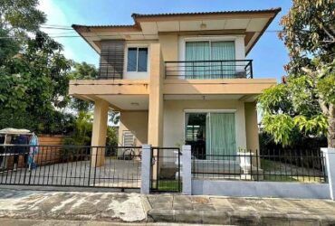 ให้เช่าบ้านเดี่ยว 2 ชั้น ฮาบิเทีย ราชพฤกษ์ –345 เนื้อที่ 54ตรว มี 3ห้องนอน 2 ห้องน้ำ