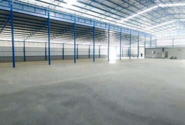 ให้เช่าอาคารโรงงาน/โกดังพื้นที่ใช้สอย 2,400ตร.ม  ผังสีม่วง ขอ ร.ง 4 ได้