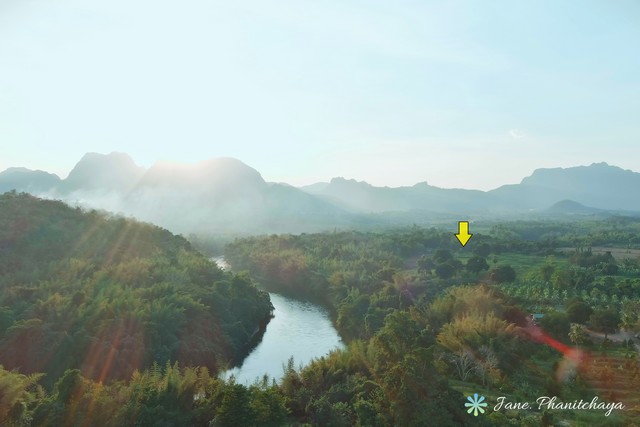 ขายที่ดินไทรโยค กาญจนบุรี ติดแม่น้ำ แควน้อย 17 ไร่  วิวสวย ใกล้น้ำตกไทรโยคน้อย  ใกล้ถนนแสงชูโต
