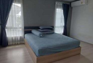 PO1466 ให้เช่าบ้านเดี่ยว 2 ชั้น VILLAGGIO วิลเลจจิโอ บางนา หมู่บ้านสไตล์ยุโรป