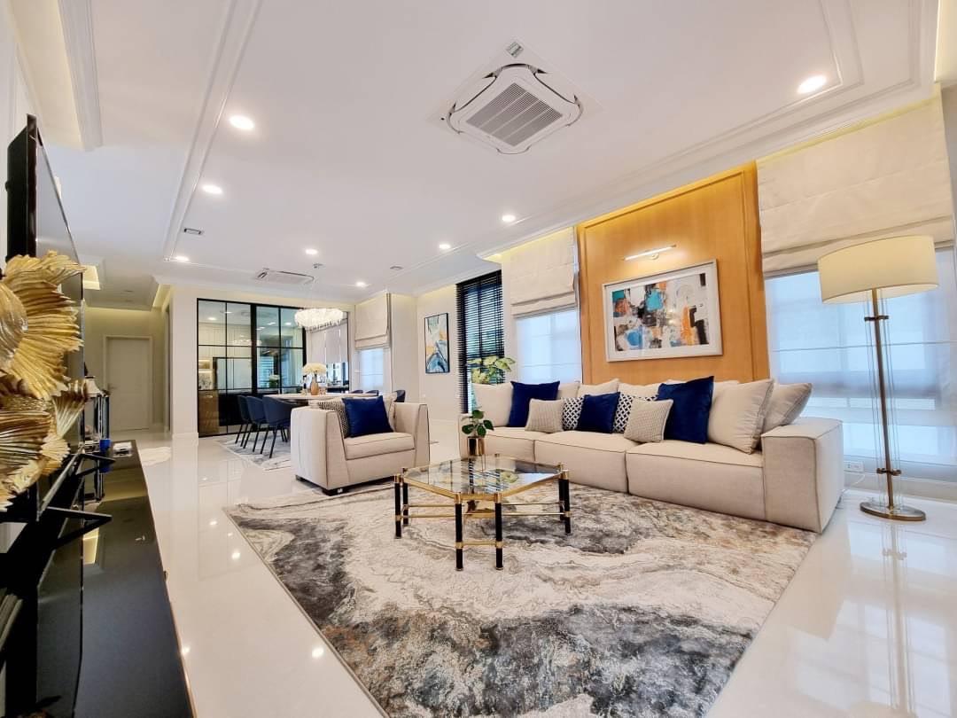 EPL-HR1887 ให้เช่าบ้านเดี่ยว 2 ชั้น นันทวัน พระราม9-กรุงเทพกรีฑาตัดใหม่  5 ห้องนอน 6 ห้องน้ำ