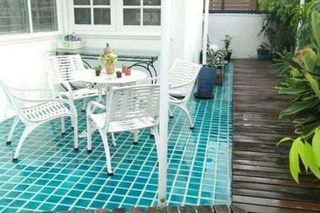 PO1472 ให้เช่า บ้านเดี่ยว ชั้นเดียว หมู่บ้านอยู่สบาย ซอยกรุงเทพกรีฑา 39