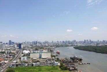 BH2028  ขายพร้อมผู้เช่าคอนโด Supalai Prima Riva วิวเมือง+บางกระเจ้า