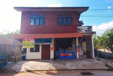 ขายด่วนบ้านเดี่ยว 2 ชั้น 27ตร.ว. แหล่งชุมชนกลาง อยู่ติดถ.หลักกลางหมู่บ้าน บ.หนองตูม จ.ขอนแก่น