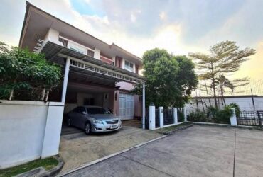 ขายบ้านเดี่ยว 2 ชั้นหลังมุม 77 ตรว. 4 ห้องนอน โครงการเศรษฐสิริ ประชาชื่น เรสซิเด้นท์ 5 ใกล้ทางด่วน